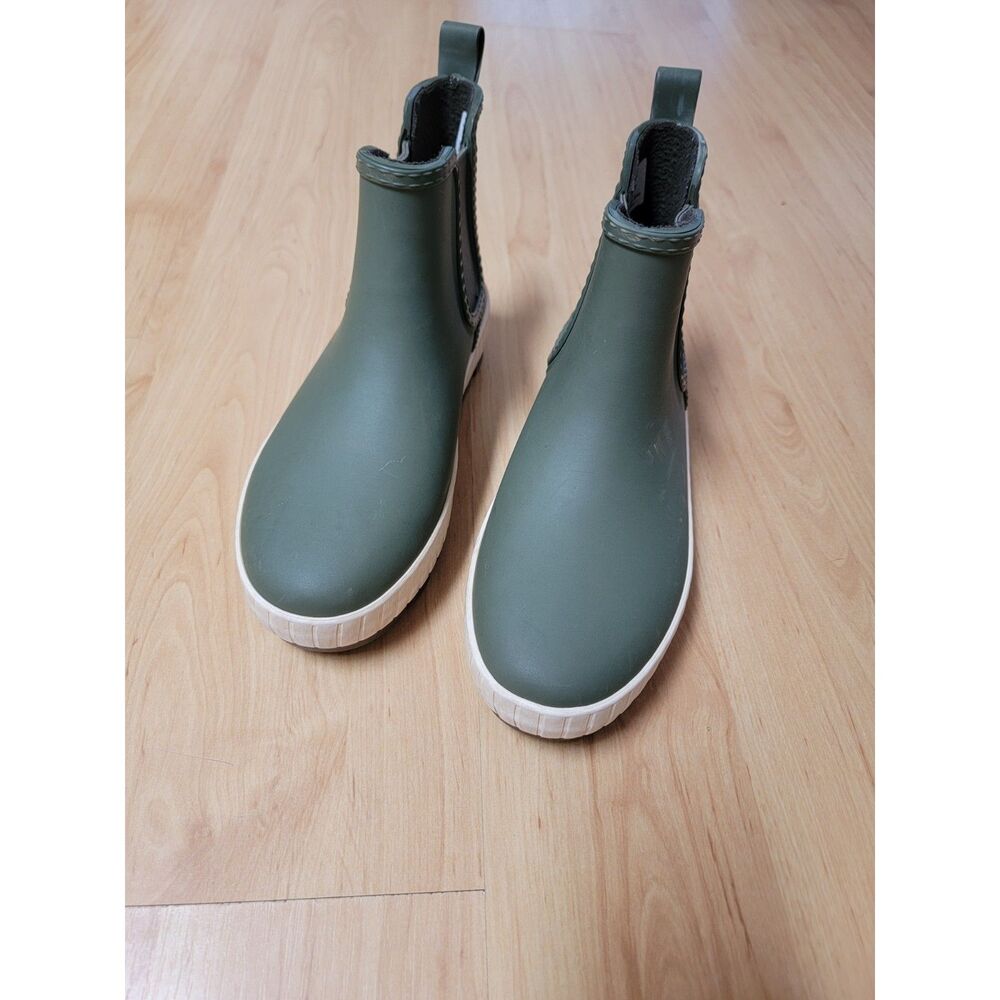 Sperry Torrent Chelsea Waterproof Rain Boots Olive Green Women’s 6.5 M